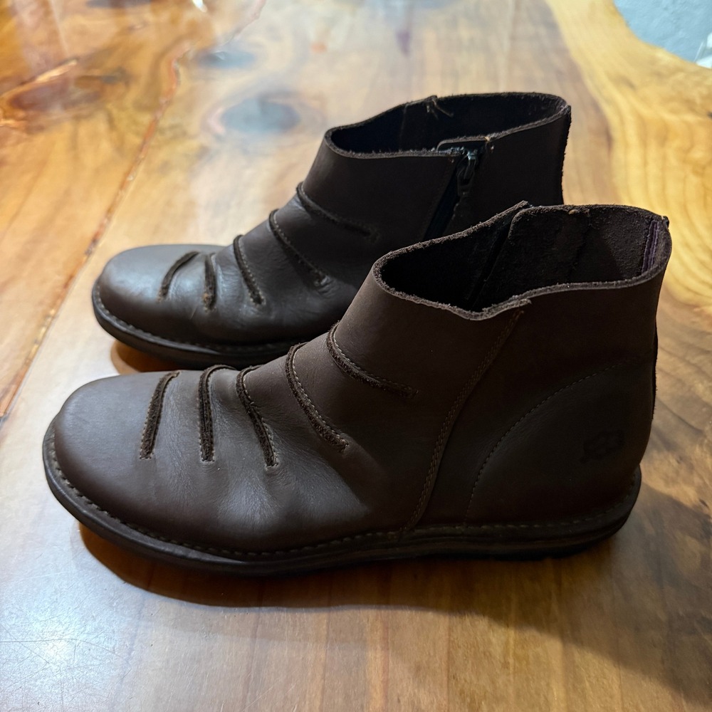 Loints of Holland Naomi Boots 9 EU 39 Women's zip Leather Outdoor Ankle